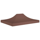 Vidaxl -Party -Zeltdach 270 g m² 4,5 x 3 m braun