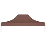 Vidaxl -Party -Zeltdach 270 g m² 4,5 x 3 m braun