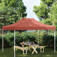 VIDAXL -Party -Zeltdach 270 g m² 4,5 x 3 m Terrakotta -ausgelöst