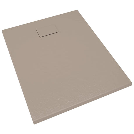 Vidaxx Duschwanne 100x80 cm smc braun