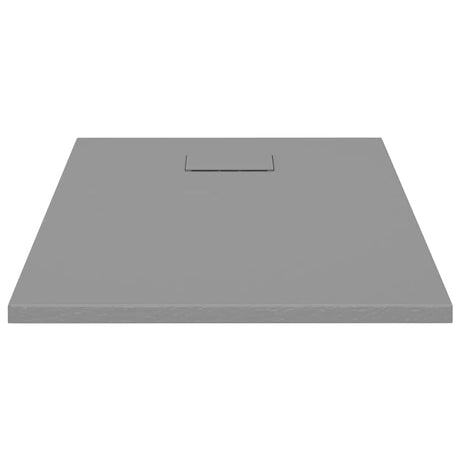 Vidaxl Duschschale 90x70 cm SMC Grau