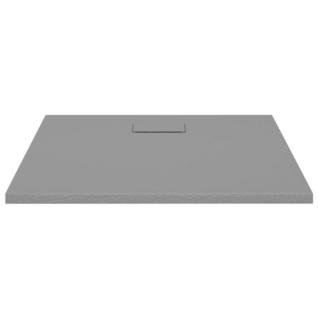 Vidaxl Duschschale 90x80 cm SMC Grau