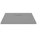 Vidaxl Duschschale 90x90 cm SMC Grau