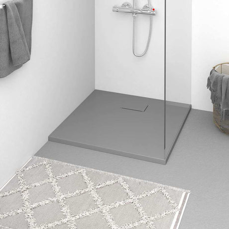 Vidaxl Duschschale 90x90 cm SMC Grau