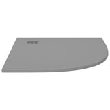 Vidaxl Duschschale 90x90 cm SMC Grau