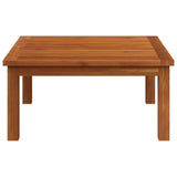 Vidaxl loungetafel 63x63x30 cm massief acaciahout