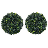 Vidaxl kunstbuxus -Lampen 2 PCs 45 cm