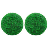 Vidaxl kunstbuxus -Lampen 2 PCs 35 cm