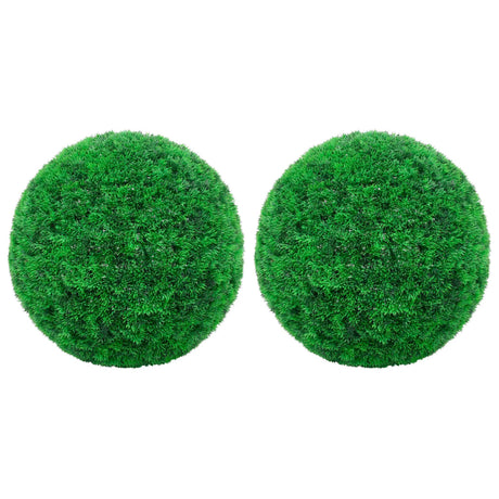 Vidaxl kunstbuxus -Lampen 2 PCs 45 cm