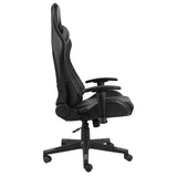 Vidaxl gamestoel draaibaar pvc grijs