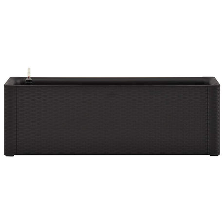 VIDAXL -Pflanzer Hoch -Selbstvergassungssystem 100x43x33 cm Anthrazit