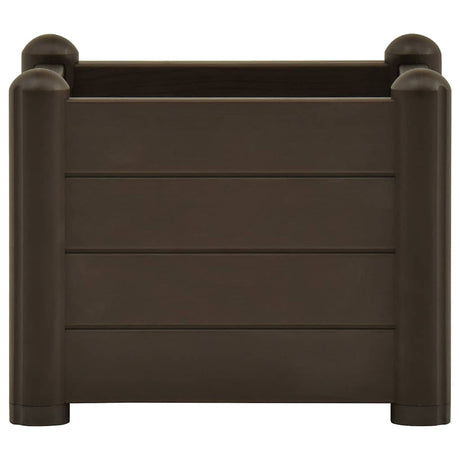 VIDAXL -Pflanzer Insert 43x43x35 cm pp mokka