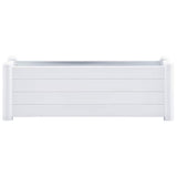 VIDAXL -Planungsbox Erhöht 100x43x35 cm pp weiß