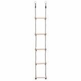 Vidaxl Leiter mit 5 Sport 210 cm Festkiefer