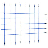 Vidaxl Klimnet 200x150 cm Blau