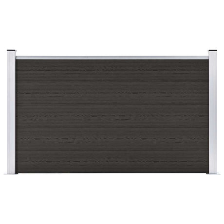 VIDAXL -Zauntafel 180x105 cm HKC Schwarz