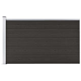 Vidaxl -Zauntafel 175x105 cm HKC Schwarz