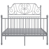 Vidaxl bedframe metaal grijs 120x200 cm