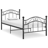 Vidaxl bedframe metaal zwart 100x200 cm