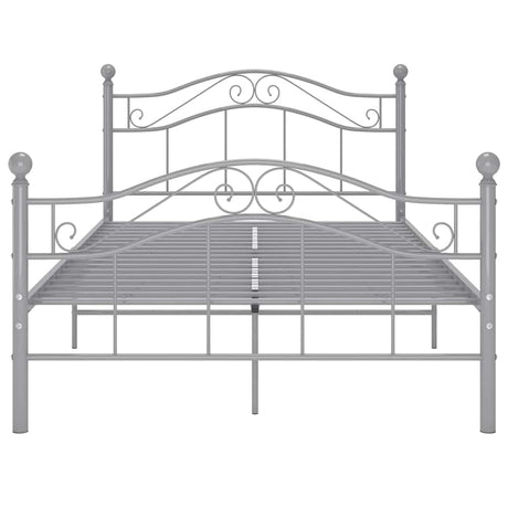Vidaxl bedframe metaal grijs 120x200 cm