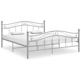 Vidaxl bedframe metaal grijs 160x200 cm