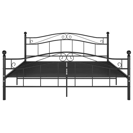 Vidaxl bedframe metaal zwart 200x200 cm