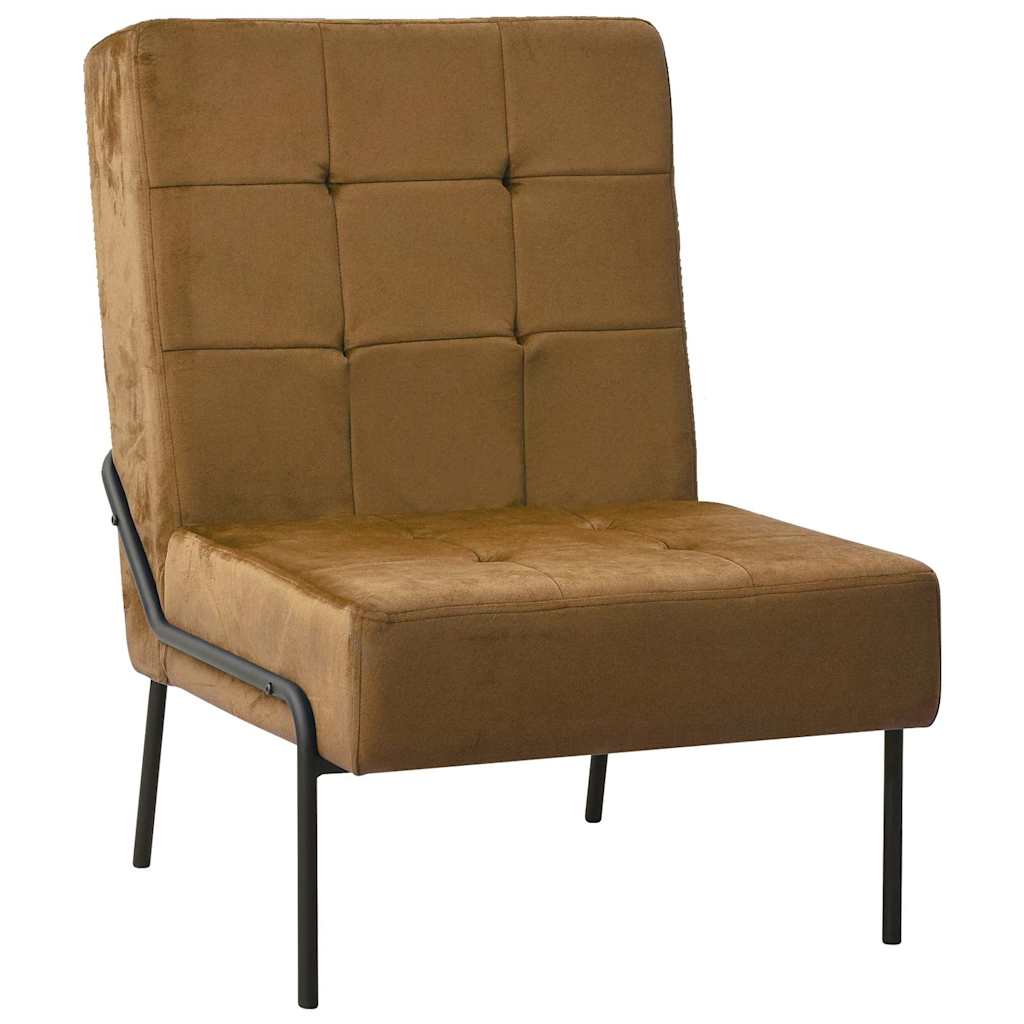 Vidaxl relaxstoel 65x79x87 cm fluweel bruin
