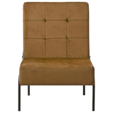 Vidaxl relaxstoel 65x79x87 cm fluweel bruin
