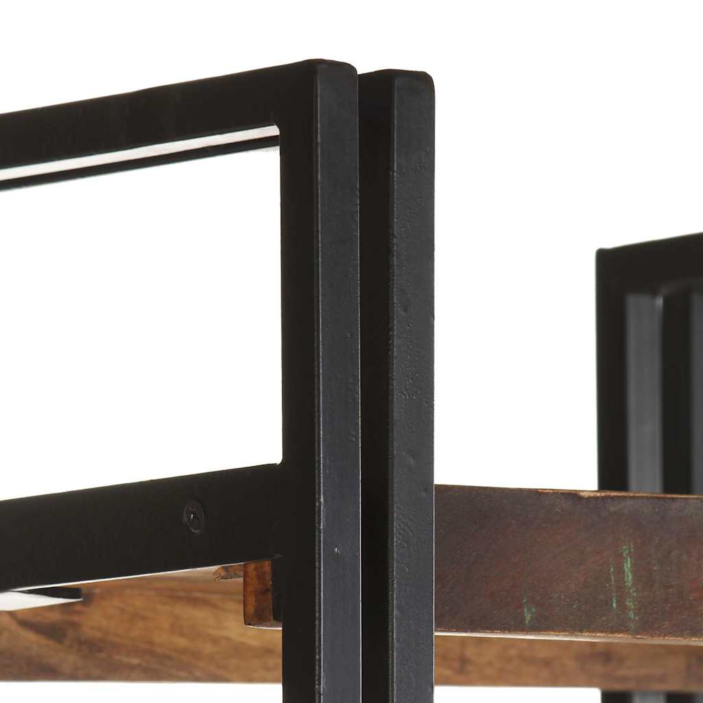 Vidaxl boekenkast met 5 schappen 40x30x180 cm massief gerecycled hout