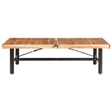 Vidaxl salontafel 142x90x42 cm massief acaciahout