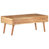 Vidaxl salontafel 100x50x39 cm massief acaciahout