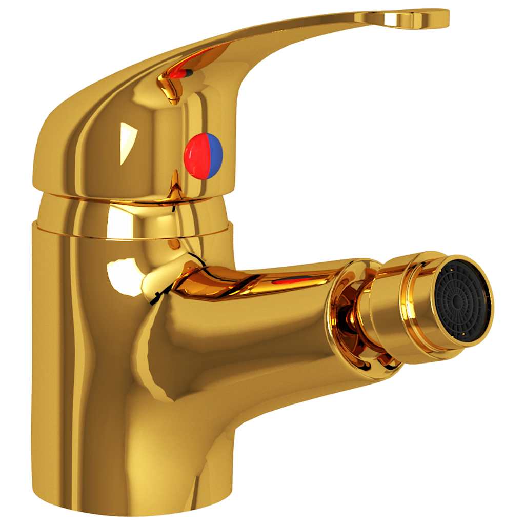 VidaXL Bidetarmatur 13x12 cm goldfarben