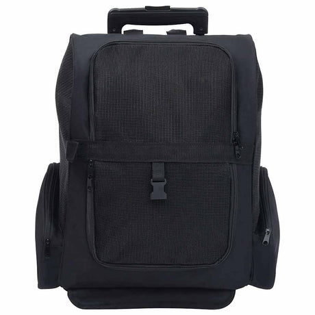 Vidaxl Pet Rolley faltbar schwarz