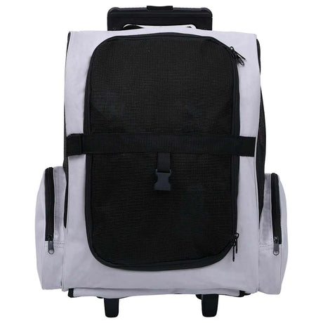 Vidaxl Pet Rolley faltbar grau