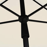 VIDAXL -Parasol mit Pole 210x140 cm Sand -Colored