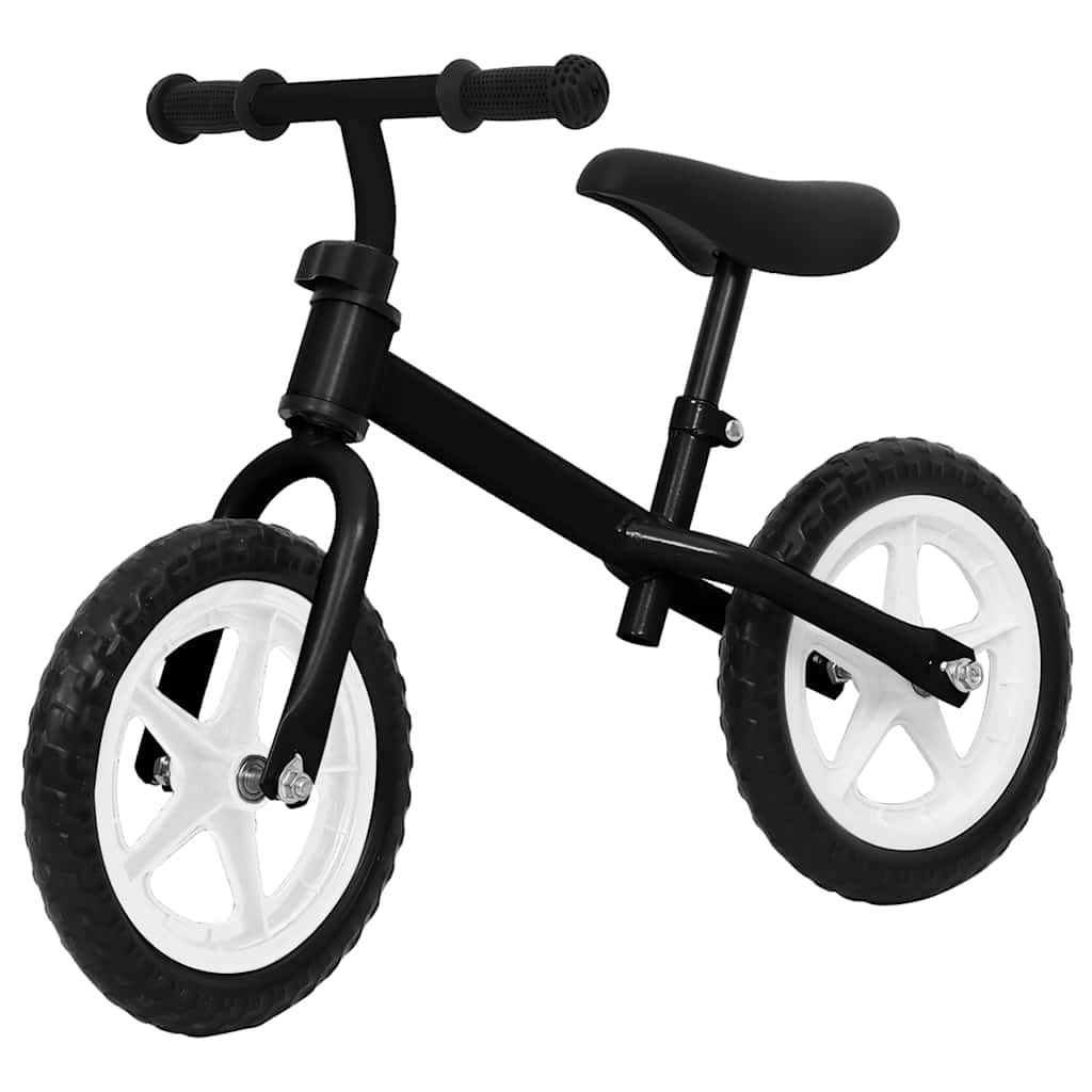 Vidaxl Balance Bike mit 11 -Zoll -Rädern schwarz