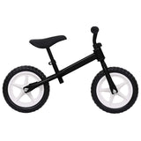 Vidaxl Balance Bike mit 11 -Zoll -Rädern schwarz