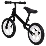 Vidaxl Balance Bike mit 11 -Zoll -Rädern schwarz
