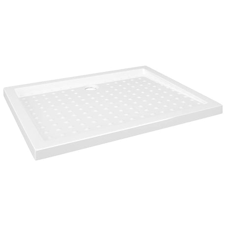 Vidaxl Duschschale mit Stollen 90x70x4 cm abs weiß