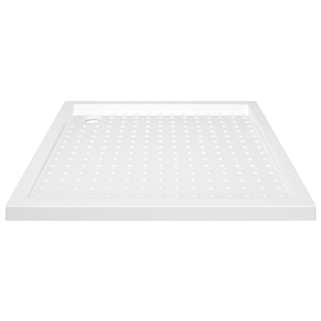 Vidaxl Duschschale mit Stollen 90x90x4 cm abs weiß