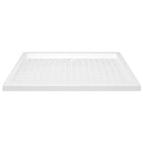 Vidaxl Duschschale mit Stollen 70x100x4 cm ABS Weiß