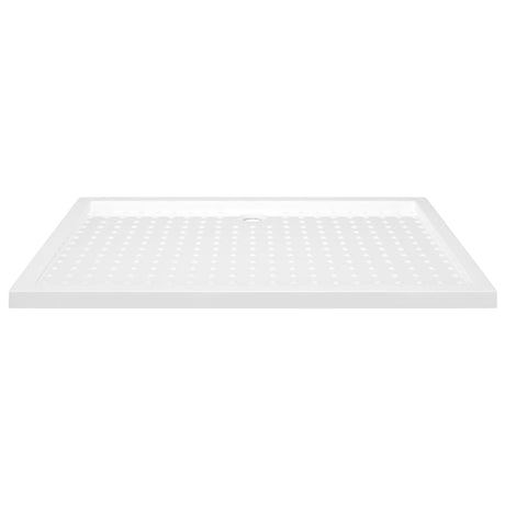 Vidaxl Duschschale mit Stollen 80x120x4 cm abs weiß