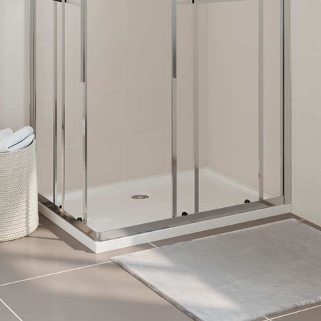 Vidaxl Duschschale rechteckige 70x100 cm Abs weiß