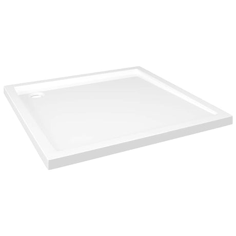 Vidaxl Duschschale Quadrat 80x80 cm Abs Weiß