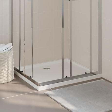 Vidaxl Duschschale rechteckige 80x90 cm Abs weiß