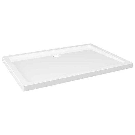 Vidaxl Duschschale rechteckige 80x110 cm Abs weiß