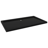 Vidaxl Duschschale rechteckige 70x120 cm abs schwarz