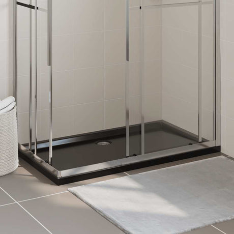 Vidaxl Duschschale rechteckige 70x120 cm abs schwarz