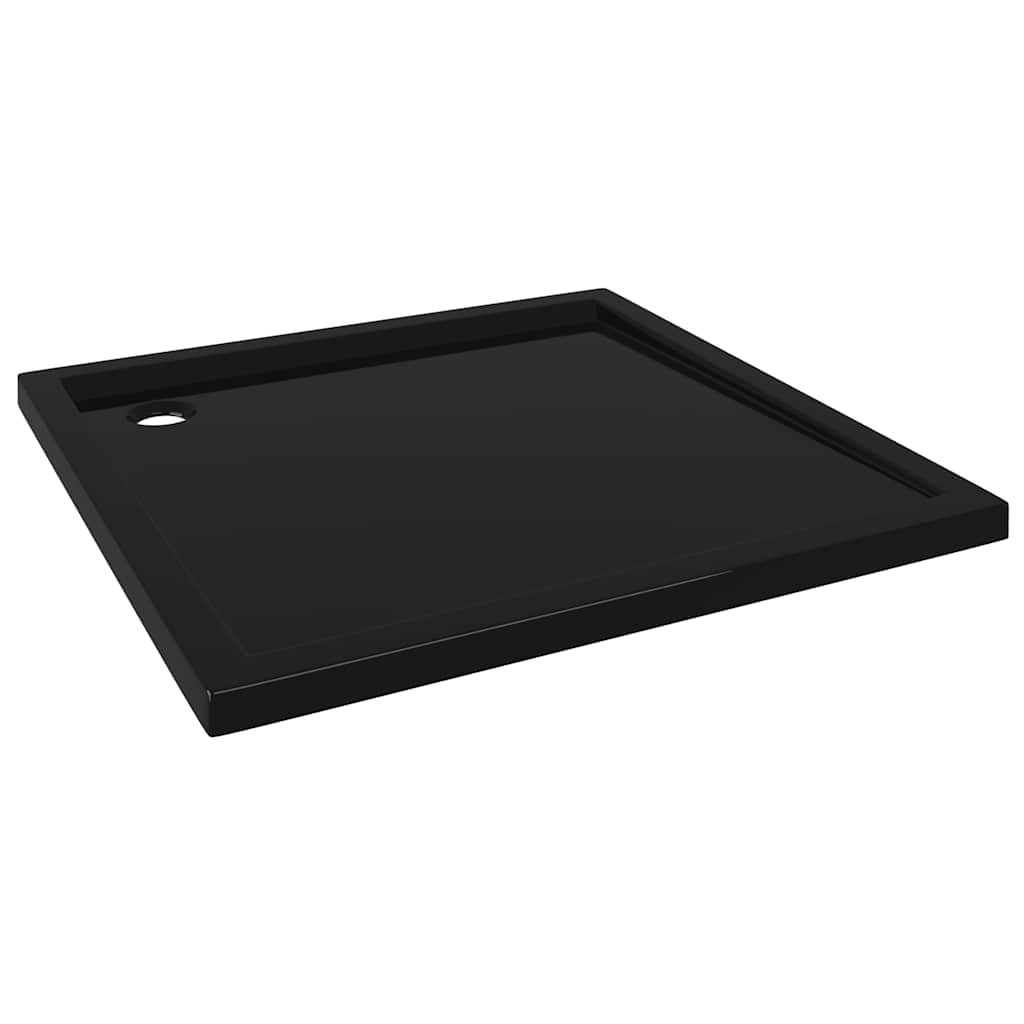 Vidaxl Duschschale Quadrat 80x80 cm abs schwarz