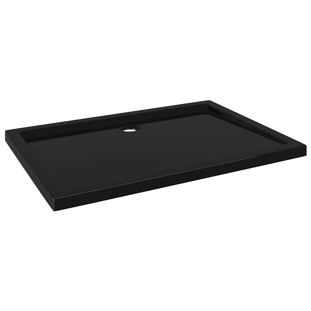 Vidaxl Duschschale rechteckige 80x110 cm abs schwarz